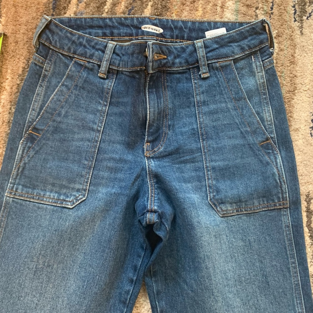 NWOT Old Navy Cropped Jeans Size 4 - Picture 4 of 6